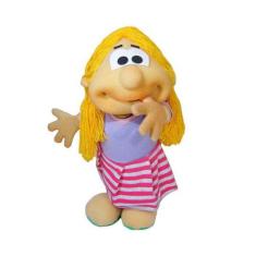 Fantoche de Corpo Inteiro - Espuma - Menina - 100% Artesanal - Multico