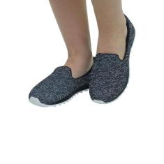 Tenis Feminino Donna Santa Calce Fácil Slip On 61.002, Branco, Preto, 