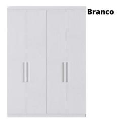 Guarda roupa herval ph 1714 - cor cedro - com espelho