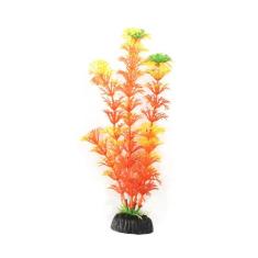 Planta plastica soma economy 20cm  laranja (mod. 410)