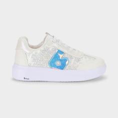 Tênis Infantil Bibi Glam Branco-Feminino