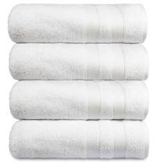 Kit 4 Toalha de Banho Fio Penteado Extra Macia - Comfort - Central Toa