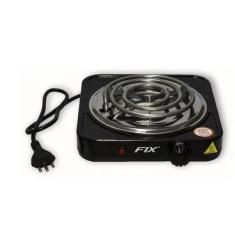 Fogão Elétrico Portátil Espiral 1 Boca 127V - Fix - Preto