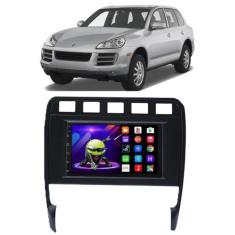 Kit Central Multimídia Android Porsche Cayenne 2003 2004 2005 2006 A 2