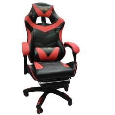 Cadeira Gamer 3 niveis Reclinagem  e 7 pontos massagem B/E - FLUXO JAD
