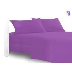 Lençol Solteiro Avulso Com Elástico Inteiro Linha Luxo Toque Macio - G