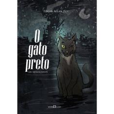 Livro O Gato Preto - Em quadrinhos autor Edgar Allan Poe (2017)