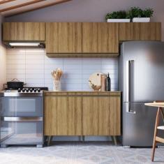 Cozinha Compacta 4 Peças 6 Portas 2 Prateleiras One - Gralar