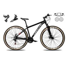 Bicicleta aro 29 Absolute Nero 5 Shimano Freios Hidráulicos 24V Garfo 