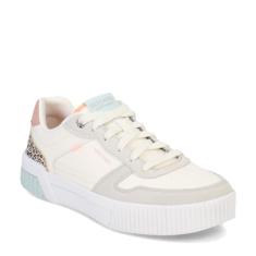 Skechers Court Classics Jade Feline Instinct, Natural/Mulit, 34