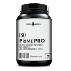 Whey Protein Iso Prime Pro 1 KG - CleanBrand, Morango