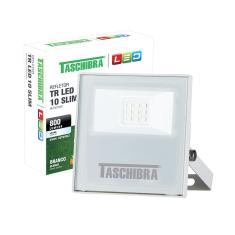 Refletor Taschibra Led Tr Slim Luz Branco Fria 10W 6500K Branco Bivolt