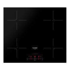 Cooktop De Indução 4 Bocas Preto Com Trava De Segurança Dako Supreme Preto 220v