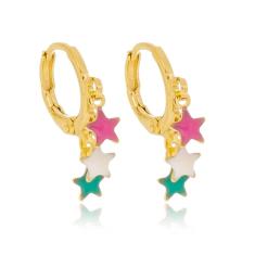 Brinco Banhado Ouro 18k