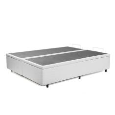 Base Box Baú Queen Luna Cabecasa Madeiramadeira Cinza