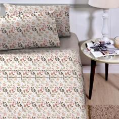 Jogo De Cama Solteiro 3 Peças 200 Fios Microtec