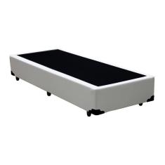 Cama Box Solteiro Belos Sonhos Sintético Branco 40x78x188