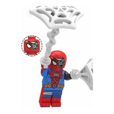 Boneco Blocos De Montar Homem Aranha Cyborg Mcu
