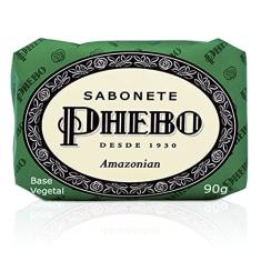 Sabonete Amazonian, PHEBO, Verde Escuro, 90g