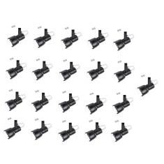 Kit 21 Spot Trilho Perfilado Eletro calha Par20 Bulbo OL4