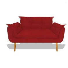 Namoradeira Decorativa Opala Suede