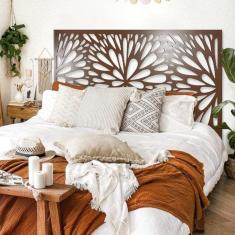 Cabeceira de Cama Casal Dente de Leão 140x79cm - 6 mm