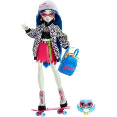 Boneca Monster High Ghoulia Yelps 26 cm com acessórios de 3 anos ou mais