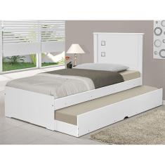 Cama Infantil Bacelona com Cama Aux 0,90m Tebaot