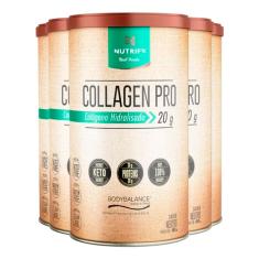 Kit 5 Collagen Pro Colágeno Hidrolisado Neutro Nutrify 450g