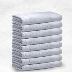 Kit 8 Toalhas de Banho Gigante 0.75 x 1.45 mts 100% Algodão - Casa Lin