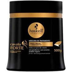 Máscara Haskell Cavalo Forte 500g Força Brilho E Crescimento de Verdad