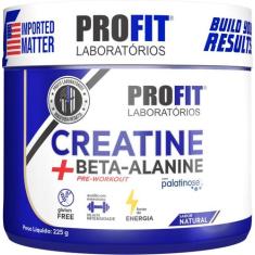 Creatina + Beta Alanina Pote 225G Profit - Profit laboratórios