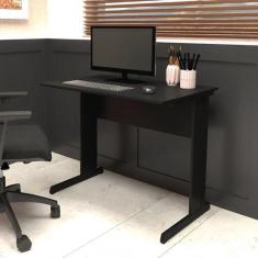 Mesa Escrivaninha de Estudos 90cm x 60cm Pé Metal F5 Office - F5 Offic