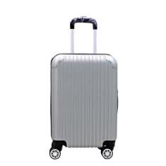 Mala de Viagem Média 65x42x26 Em Abs C/ Rodinhas 360º Chumbo - EAGLE, 