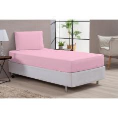 Jogo de Cama Lençol Solteiro Azul 80% Algodão 2 Peças - BruceBaby Bord