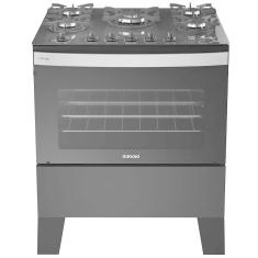 Fogão Itatiaia Itaglass Plus 5 Bocas Mesa de Vidro