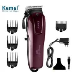 Cortador De Cabelo Profissional S/Fio Kemei 2600