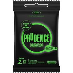 Preservativo Prudence Neon 3 unidades