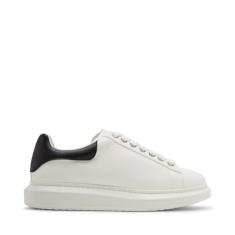Steve Madden Tênis masculino fosco, Branco multi, 38