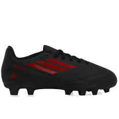 Chuteira Adidas Deportivo III Junior Preta e Vermelha-30