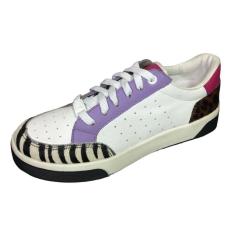 Tenis Casual Marina Mello Nina Onça C37001-Feminino