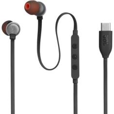 Fone de Ouvido USB Tipo C JBL Tune 310C - Preto JBLT310CBLK-Unissex