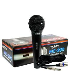 Microfone Le Son Mc-200 Dinamico Cardióide Profissional - Leson