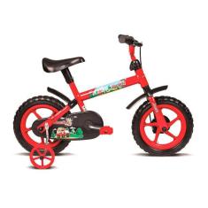 Bicicleta Infantil Aro 12 Jack Vermelho E Preto 10444 Verden