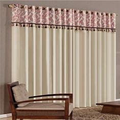 Cortina para Varão Sonho Encantado 2,00m x 1,70m Sala Quarto - Rosê