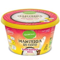 Manteiga De Coco Qualicoco 200G Sabor Manteiga - Sem Sal