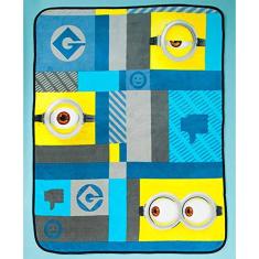 Desprezível Me Minions Throw Cobertor de Pelúcia