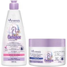 Kit Arvensis Infantil Cachinhos Ativador Ondulados E Creme 2x1