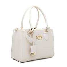 Bolsa Feminina Média Alça Mão Transversal Ombro Forro Cetim