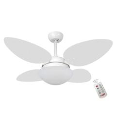 Ventilador Prince IV Branco 127V e Controle Remoto - Mais de Casa, 110